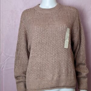 Universal Thread Pink Crew Neck Pullover Knit Sweater size Small